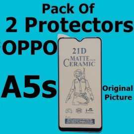 Oppo A5s 9D/11D/21D Ceramic Matte Protector - Pack of 2 Protectors
