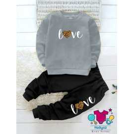 Well Formed Summer Collection Kids Suits - Grey Shirt Black Trouser