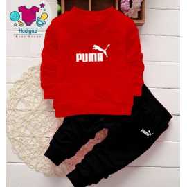 Red Color Shirt Black Trouser Summer Collection Kids Suits -Well Formed