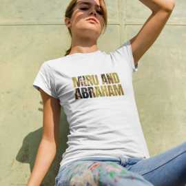 Printed Crew Neck T-Shirt for Woman