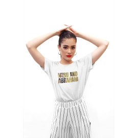 Printed Crew Neck T-Shirt for woman - High Quality