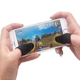 PUBG Black Thumb Gloves For Mobile Phone - 1 Pair