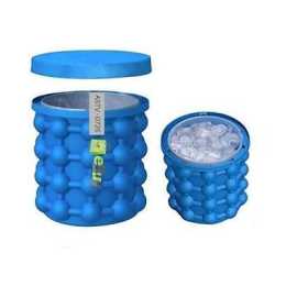 Genie Ice Cube Maker Silicone Bucket With Lid