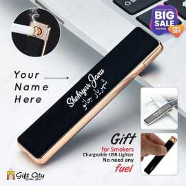 Customize USB Rechargeable Lighter With Touchscreen