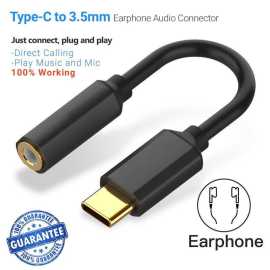 USB Type C To 3.5mm Earphone Jack Adapter Converter