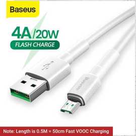 Baseus Micro USB 4A Charging Data Cable - 50cm