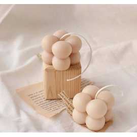 2 PCs, Nude Bubble Candles, Decorative Candles