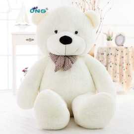 Giant 3.2-foot White Teddy Bear Oversized Jumbo For Birthday & Valentine's Day Gift