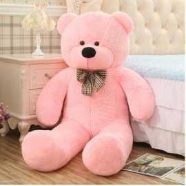 Jeddah 4.5 Feet Big Pink Teddy Bear For Birthdays & Valentine's Day Gifts