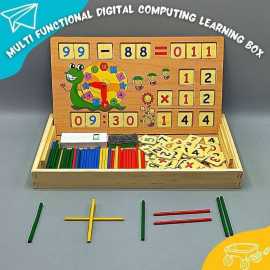 2 In 1 Digital Computing Learning Box - Multi Functional - Medium