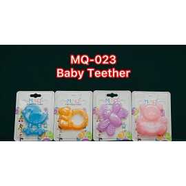 MAQ Baby Teether Hygienic Silicone Animal Shapes - 1-Piece