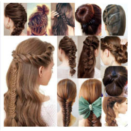 Hair styling combing Tools 6 Pcs