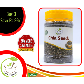 Zain Herbals  Organic Chia Seeds Weight Loss Vitamin Minerals - 100G
