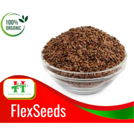 Husnain Organic Store - Premium Quality Flex Seeds (Alsi Beej) - 500G