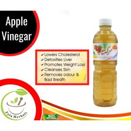 Zain Herbals  Organic Unfiltered Apple Cider Vinegar - 450Ml