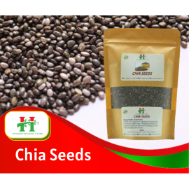 Husnain Organic Store 100% Organic Chia Seeds Full Of Omega, Calcium, Vitamins - 250G