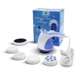 Electric Relax & Spin Tone Handheld Body Massager Machine