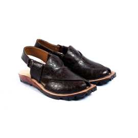Amani Narozi Peshawari Chappal For Men - Brown