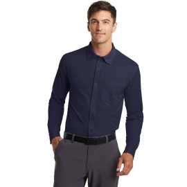 ICare Cotton Dress Shirt for Men - Navy Blue