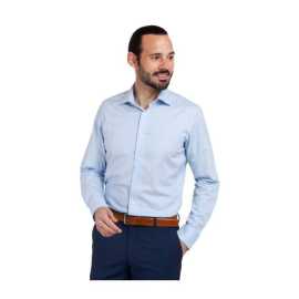 ICare Cotton Dress Shirt for Men - Sky Blue