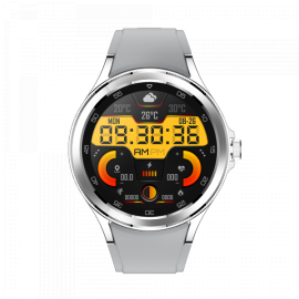 GETIIT - STONE SMART WATCH WITH CALL - SILVER