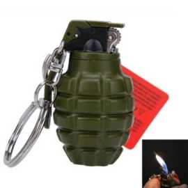 Hand Grenade Windproof Keychain Lighter - 1 Piece