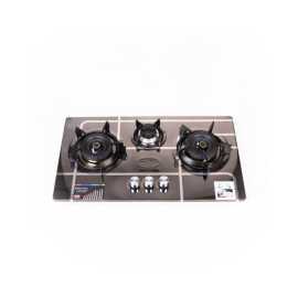 Care Hob SB 333 Steel Top 3 Burners