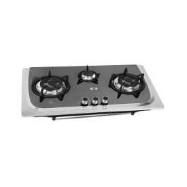 NasGas DG-931-BK Steel Top Built-in Hob
