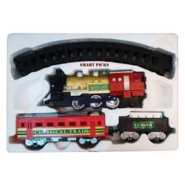 Western Express Railroad Engine And Tracks Play Set 11 Pcs Amazing Fun Toy For Kids