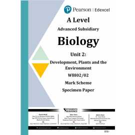 Pearson Edexcel Ial Wbi02 Biology Unit 2