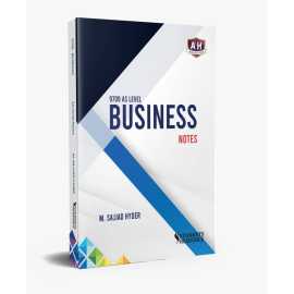 A Level 9609 Business Notes By Sir Sajjad Hyder