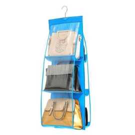Thick Double-Sided Six Grid Storage Bag Multi Functional Hanging Bag