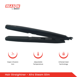 Afro Steam Slim Black