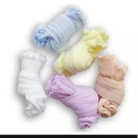 Pack Of 5 Infant Newborn Baby Soft Socks Multi Colours