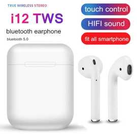 i12 tws Wireless Twins Bluetooth Earbuds
