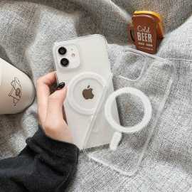 Pace Accessories - iPhone 12 Pro Magnetic Clear Mobile Pouch