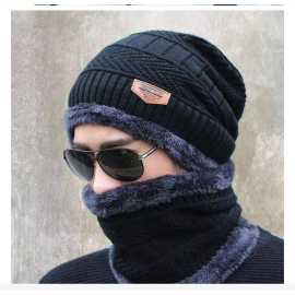 Winter Beanie Fleece Cap And Neck For Men & Women