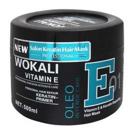 Wokali Vitamin E - Keratin Professional Hair Mask 500ML