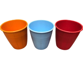 Color Textured Dust Bin - 1 Piece
