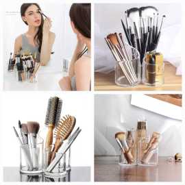 Cosmetic Organizer Brush Holder Acrylic Cosmetics Organizer