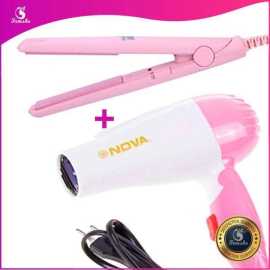 Pack of 2 Hair Dryer Hair Straightener