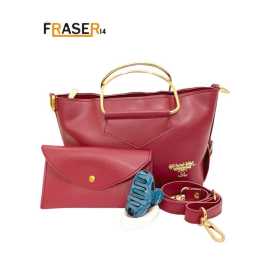 Chanel Unique PU Leather Handbag With Pouch For Women - 1 Pack