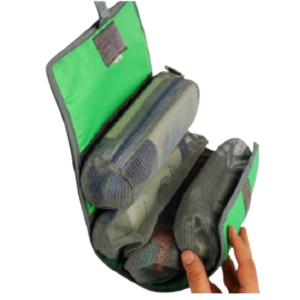 Detachable Toiletry Pouch - Green