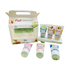 Pack of 6 - Derma Shine Fruity Facial Trail Kit