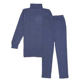 Baby High Neck Thermal Wear Suit - Grey