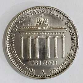 ​Pakistan Rs70 Coin - Diplomatic relations with Germany