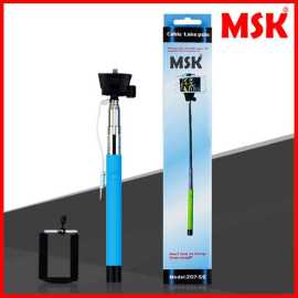 Selfie Stick For Smartphones With Wired - 1-Piece