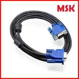 Vga Monitor Cable Male To Male  For Pc Computer - Black