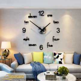 3D DIY Wall Clock