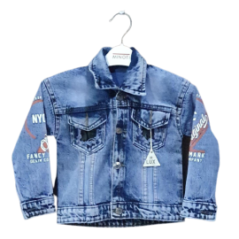 Denim Jacket For Kids - BlueDenim Jacket For Kids - Blue